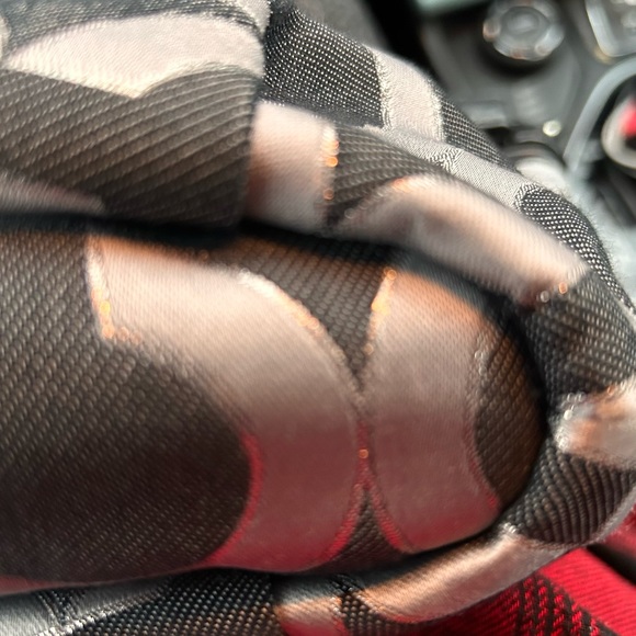 Coach 💕HP💕Madison Abigail op art black silver Big C bag - Picture 9 of 11